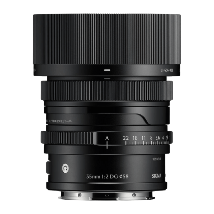 SIGMA 35MM F/2 DG CONTEMPORARY (L-MOUNT, NEGRO)